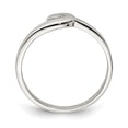 thumbnail image 2 of Auriga Fine Jewelry 925 Sterling Silver Polished Swirl Ring Size 7 for Women, 2 of 6
