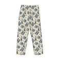 thumbnail image 4 of Kdxio Snake Print Men's Sleep Pajama Pant Lounge Pants with Pockets, 4 of 8