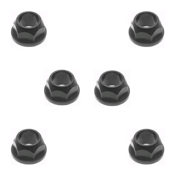 RAParts 941-0225 Six New King Pin Flange Bushings 741-0225 Fits Craftsman Fits MTD 38"