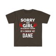 thumbnail image 1 of Sorry Girl Already taken by hot Dane Unisex T-shirt S-3XL Valentine's day, 1 of 2