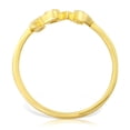 thumbnail image 2 of LoveBling 0.05 Carat (ctw) Designer Diamond"love" Ring in 14 Karat (K) Yellow Gold Ring (sizes 7), 2 of 2