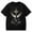 Black B, variant on Men's Stay Focused Mountain Graphic T-Shirt, Black Short Sleeve Crew Neck Tee for Hiking Camping Outdoor Summer Casual Wear