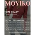 thumbnail image 7 of MOYIKO V Neck Long Sleeve Shirts for Women Fitted Thermal Undershirts Lightweight Trendy Tops, 7 of 7
