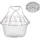 thumbnail image 1 of Cesta Para Freír,CestaCesta Para EnsaladaCocinaInoxidableFryExpansibleCesta Para ChefCocina,Cesta Para FreírTelescópicoMultifuncionalCocinaAzul, 1 of 5