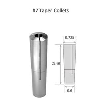 Hhip Brown/Sharpe No.7 Taper Round Collet 1/4 3900-0973