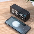 thumbnail image 3 of Boc G50 Wireless Speaker Mini Mirror Surface Design Support TF Card 2-in-1 Practical Bluetooth-compatible Loudspeaker Alarm Clock for, 3 of 10