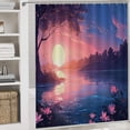 thumbnail image 5 of Butterfly Shower Curtain Sets with Rugs 4 Piece Rustic, 5 of 8