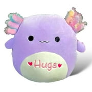 Squishmallows 8-Inch Plush - Join The 2023 Valentine's Day Squad Stuffed Animal Toys (Monica Axolotl)