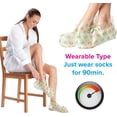 thumbnail image 3 of Dream Feet Exfoliating Foot Mask Socks Peels Away Callos Y Células Muertas (Un Par) Por Nosotros Jaclean Dream Feet DREAMFEET1, 3 of 5