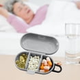 thumbnail image 1 of Wzzjkit Portable Mini Organizer Multifunctional Toothpick Floss Swimming Earplugs Storage Box Carry Organizing Box, 1 of 6