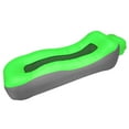 thumbnail image 3 of JIAN YA NA Instant Inflatable Lounger Air Sofa Hammock Lazy Bed Camping Picnic Sleeping Bed for Pool Float, Beach, Festival, Backyard and Outdoor (Gren+Gray), 3 of 10
