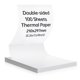 thumbnail image 1 of Papel de impresión Papel térmico Peripage A4 Papel de impresión de doble cara Plegado continuo 210x297 mm (8,26x11,69 pulgadas) 100 hojas Sin BPA Adecuado para impresora térmica Peripage A40 P40, 1 of 7
