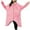 Pink, variant on Giftesty Womens Homewear Clothing Women's Fashion Casual Solid Color Long Sleeve Robes