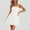 White, variant on DJskiyers Women Strapless Mini Dress Tube Top Bubble Skirt Short Dress Off Shoulder Corset Top Balloon Dress Club Party