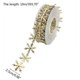 thumbnail image 3 of 10m Golden Silver Glitter Christmas Ribbon Lace Trims for Gift Wrapping Decor, 3 of 4