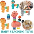 thumbnail image 2 of Animal Soft Glue Digital Color Cognitive Building Blocks Educational Toy, 2 of 8