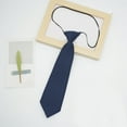 thumbnail image 6 of Women Solid Color Neck Tie with Adjustable Length Knot Freely Neck Tie for School Uniforms and Professional Outfit, 6 of 17