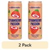 (2 pack) wildwonder® Strawberry Passion Sparkling Liquid Prebiotic + Probiotic Drink, Adult, 12 Fluid Ounces