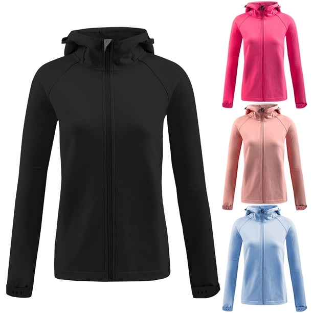 Chaqueta a prueba de viento para mujer, cálida, antiestática, impermeable, con capucha, cómoda, para viajes de senderismo