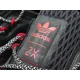 thumbnail image 3 of Adi-das Originals Men's ZX 2K BOOST - H01925 - Black / Scarlet - Gum - Size: 8.5, 3 of 6