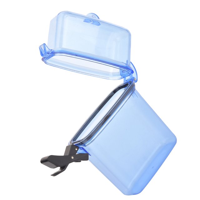 Plastic Transparent Underwater, Kayak Sealing Box with Rope Hook Dry Box Diving for Surfing Canoe Jaune Transparent