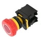 thumbnail image 3 of Botón de parada de emergencia Interruptor giratorio Herramientas manuales Hardware industrial Rojo 10A 600V, 3 of 9