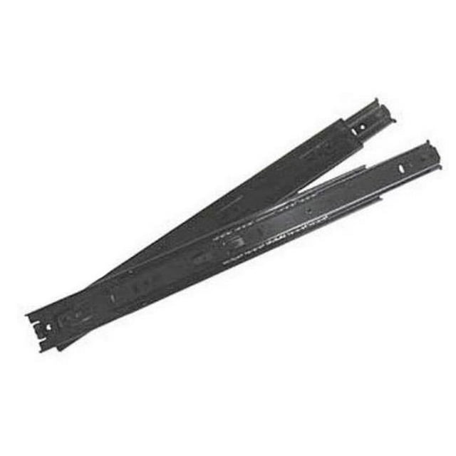 Knape & Vogt 12 In. Full Extension With Overtravel Ball Bearing Slide - Black