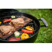 Weber Original Charcoal Grill, 18 Kettle Grill with Lid and Wheels, Black