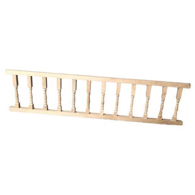 lionlar 4-9pcs Dollhouse Railing Accessories Furniture Fence 1:12 for Steps Balcony 9 Pcs