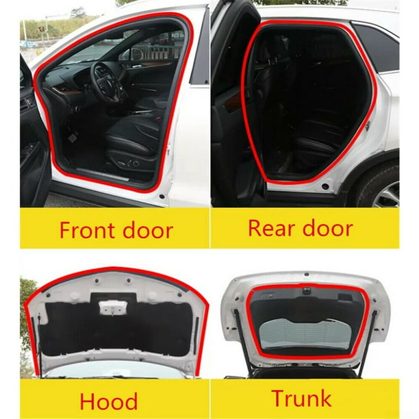 2m 14 19mm Car Rubber Strip Rubber Seal Strip Waterproof Car Seal Strip Car Protector Door Edge Windshield Roof Rubber Sealing Strip Walmart Com Walmart Com