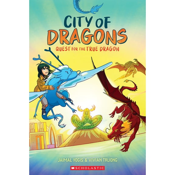 Quest for the True Dragon: A Graphic Novel (City of Dragons #3), (Paperback)