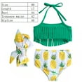 thumbnail image 2 of Kids swim suits for girls Baby swimsuit girl little girls swimsuit  Girls Beach Sport Fringe 2-Piece Bikini Swimsuit, 2 of 6