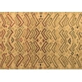 thumbnail image 1 of Ahgly Company Indoor Rectangle Abstract Brown Modern Area Rugs, 5' x 7', 1 of 4