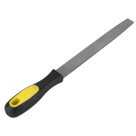 

2024 8in Flat Mill File Smooth Blade with Handle Edge File Sharpening Tool Engineers Engineering Metal