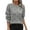 Light Purple, variant on Women's Casual Round Neck Pullover Long Sleeve Sweater Top with Polka Dot Jacquard, Elegant and Cozy, Great for Parties and Daily Wear,Hot Pink,L