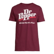 Dr. Pepper Men’s & Big Men’s Graphic Tee Shirt, Sizes S-3XL