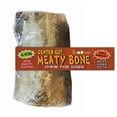 thumbnail image 1 of 4.5 Inch Center Cut Meaty Natural Bone with cigar band and upc, 1 of 1