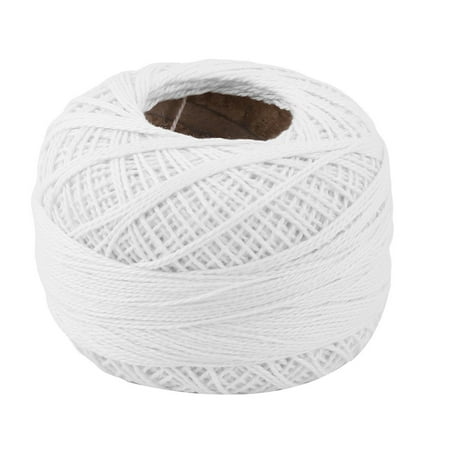 Household Cotton Blends Crochet Hat Gloves Weaving Knitting Yarn Cord White (Best Yarn For Knitting Hats)