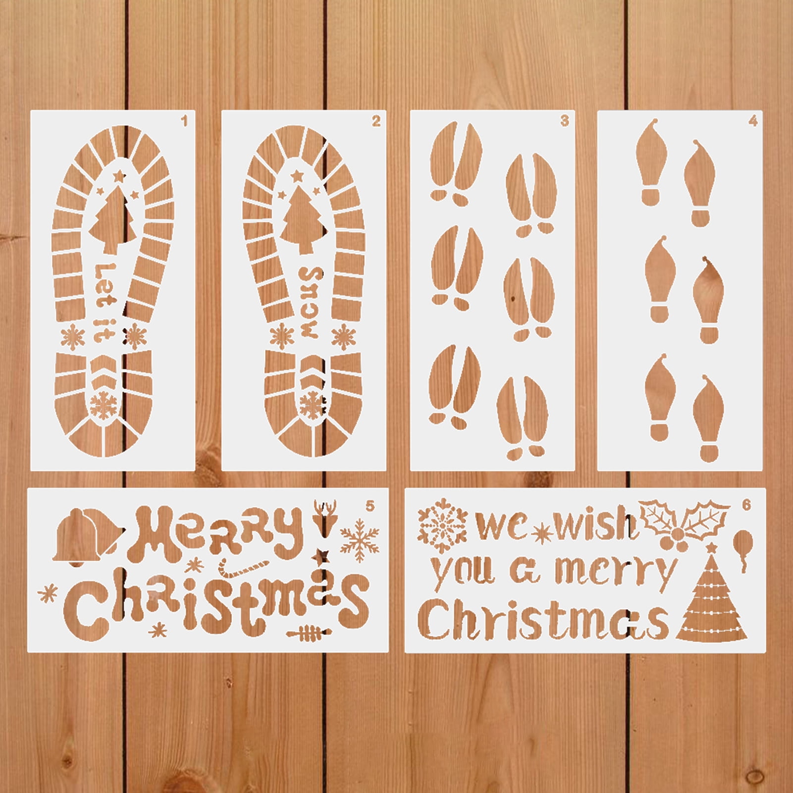 Mosey 6Pcs/Set Christmas Footprint Printing Stencil Multipurpose Reusable Holiday DIY Wall Art Painting Craft Project Elf Santa Footprint Template Kit - Walmart.com mosey-6pcs-set-christmas-footprint-printing-stencil-multipurpose-reusable-holiday-diy-wall-art-painting-craft-project-elf-santa-footprint-template-kit-walmart-com