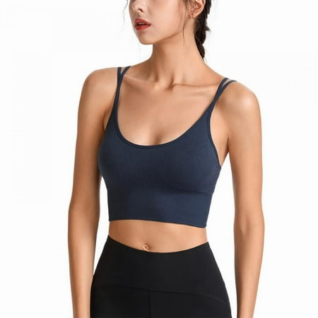 

Wenasi Beautiful Back Fitness Sports Bra Shockproof Running Yoga Underwear