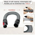 thumbnail image 3 of 150cm Expandable Vacuum Hose For Dyson Vacuum Cleaner Extension Hose Replacement Accessory For Dyson V7 V8 V10 V11 Sv12 Sv14, 3 of 5