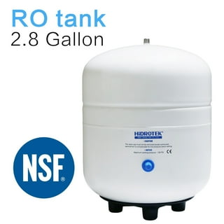 iSpring T55M 5.5 Gallon Residential Pre-Pressurized Water Storage Tank for  Reverse Osmosis Systems