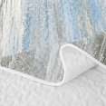 thumbnail image 5 of Erosebridal Oil Painting Bed Spread Queen, Gray Blue Ombre Queen Coverlet Set, Reversible 3-Piece 1 Quilt and 2 Pillowcases, 5 of 7