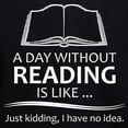 thumbnail image 3 of CafePress - Book Lover Gifts A Day Without Reading Is Like.. - Pullover Hoodie, Classic & Comfortable Hooded Sweatshirt, 3 of 4