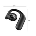 thumbnail image 3 of VALSEEL Bluetooth Headset Business Bluetooth Headphones Single Ear OWS Open Bones Conduction Ultra-long Battery Life LED Power Display Intelligent Noise Reduction, 3 of 9