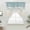 Blue White, variant on Blue Coastal Coral Swag Curtains for Kitchen/Bedroom/Living Room, Summer Beach Ocean Abstract Art Scalloped Curtains 63 Inch Long, Rod Pocket Window Swag Topper Curtains Valances 2 Panels Set 36"x63"