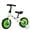Green-White, variant on Ubravoo Fit 'n Joy Toddler Balance Bike,4-in-1 Starter Kids Training Bicycle,Rear Single Rod,Blue