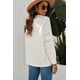 thumbnail image 1 of ABPHQTO Camisa de manga larga con botones de croché de encaje blanco para mujer, 1 of 5