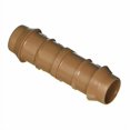 thumbnail image 1 of USA MADE - 10-PACK - 1/2" Inch Drip Irrigation Connectors, Barbed Coupling Fitting, Fits 17mm, 600" ID Drip Tubing, 1 of 2