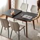 thumbnail image 2 of High Outside Dining Table Extendable Camping Kitchen Library Office Coffee Tables Nail Apartment Mesas De Jantar Home Furniture My Lux Decor Round, 2 of 13